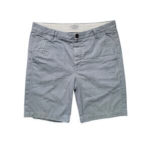 AllSaints Chino Shorts Men’s 32 Light Gray Cotton Stretch